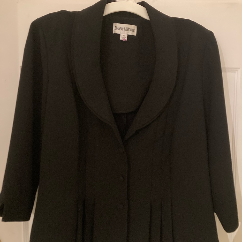Danny & Nicole Elegant Black Blazer
